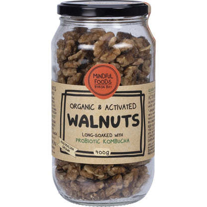 Mindful Foods Walnuts Organic & Activated 400g Payless 4 Organics