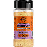 130g bottle of Mingle Adam's Peanut Butter Cup All Natural Sweet Topper on a white background.