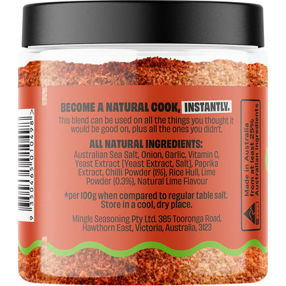 Mingle Chilli & Lime Seasoned Salts 110g Payless 4 Organics