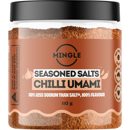 Mingle Chilli Umami Seasoned Salts 110g Payless 4 Organics
