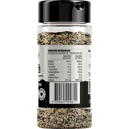 Mingle Everything Bagel All Natural Seasoning 50g (Pack of 10) Payless 4 Organics