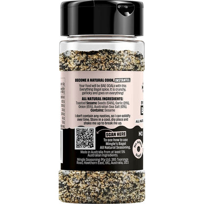 Mingle Everything Bagel All Natural Seasoning 50g (Pack of 10) Payless 4 Organics