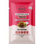 30g sachet of Mingle Mellow Taco All Natural Recipe Base seasoning.