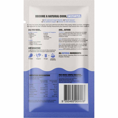 Mingle Stroganoff All Natural Recipe Base 30g (Pack of 12) Payless 4 Organics