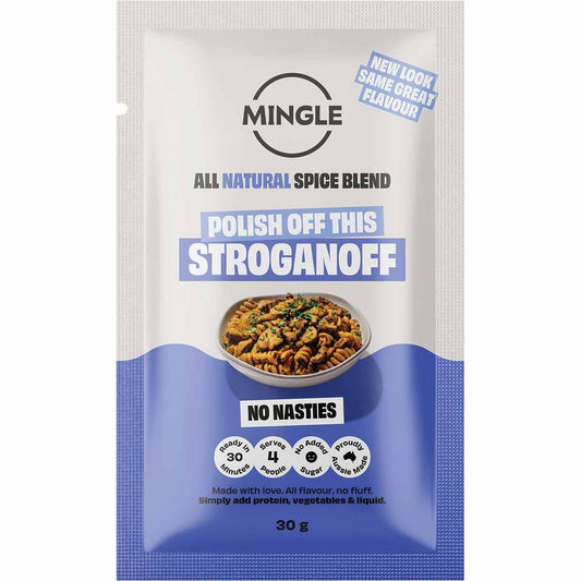 Mingle Stroganoff All Natural Recipe Base 30g (Pack of 12) Payless 4 Organics