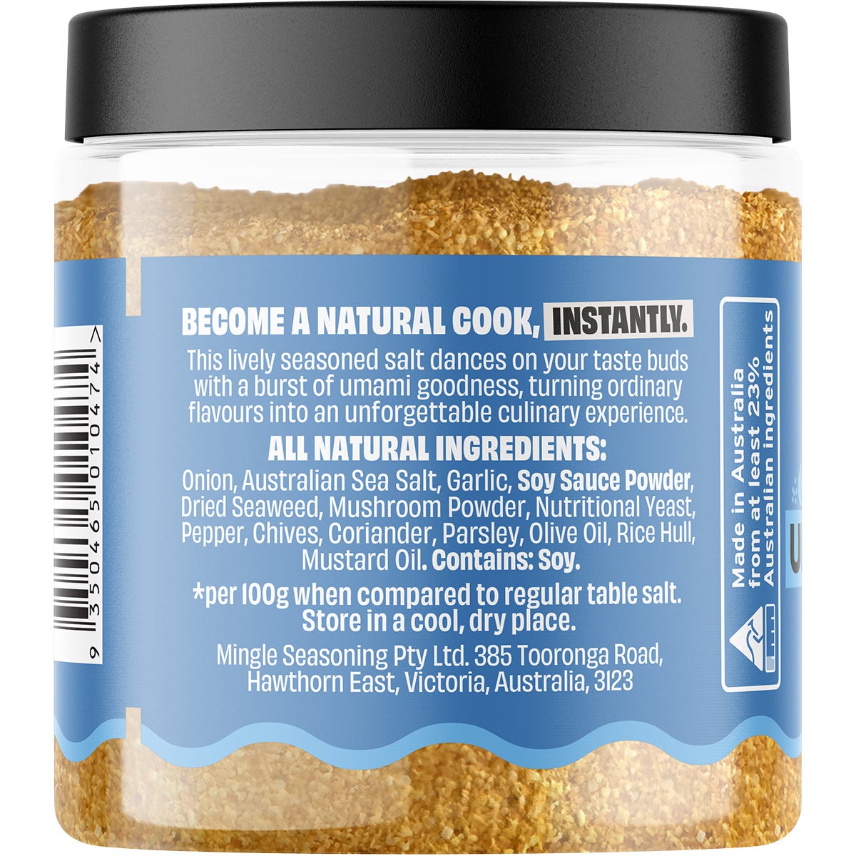 Mingle Umami Everything Seasoned Salts 110g Payless 4 Organics
