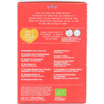 Ministry of Tea Organic Rooibos 20 tea bags box with a blue and red botanical design and a tea cup illustration.