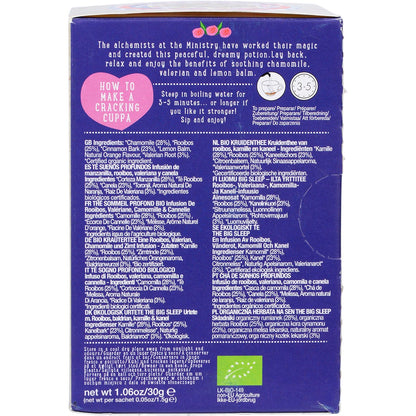 Ministry of Tea Organic The Big Sleep Tea Bags 20 Pack Payless 4 Organics