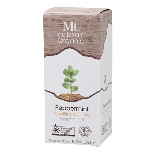 Mt Retour Essential Oil 100% Peppermint 10ml Payless 4 Organics