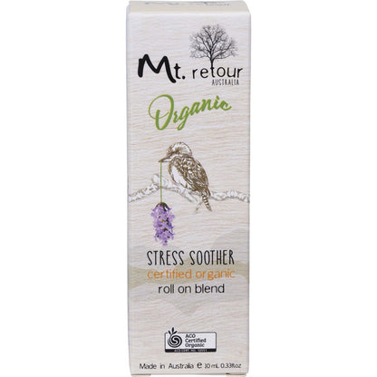 Mt Retour Essential Oil 100% Stress Soother Blend Roll-On 10ml Payless 4 Organics