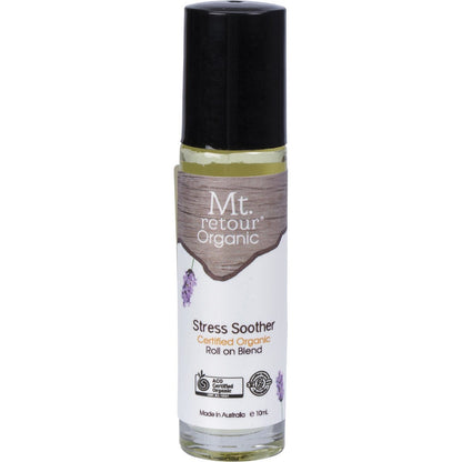 Mt Retour Essential Oil 100% Stress Soother Blend Roll-On 10ml Payless 4 Organics