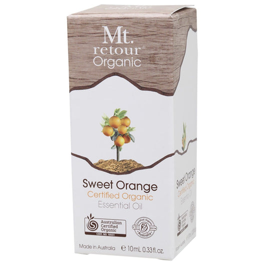 Mt Retour Essential Oil 100% Sweet Orange 10ml Payless 4 Organics