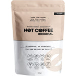 Not Coffee Ground Coffee Alternative Original 200g bag with a white and gold label on a clean white background.