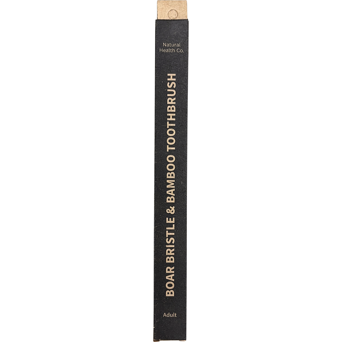 Natural Health Co Boar Bristle & Bamboo Toothbrush Adult Med-Firm 1 Pack (Pack of 12)