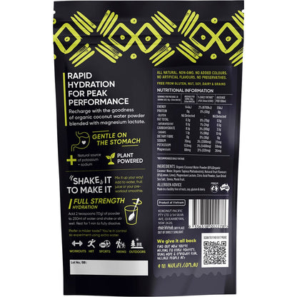 Niulife Hydrate Electrolyte Powder Lemon & Lime 200g