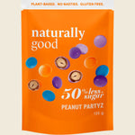 Naturally Good Peanut Mylk Partyz 50% less sugar 135g (Pack of 6)