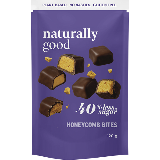 Naturally Good Choc Honeycomb Bites 6x120g