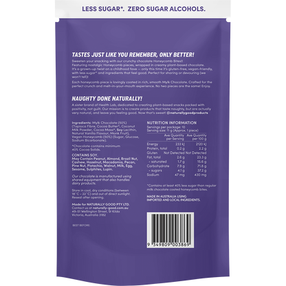 Naturally Good Choc Honeycomb Bites 6x120g