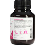 Right side of Nature's Help Ultra Slim Forte 60 caps bottle showing directions, warnings, and active ingredients.