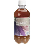 500ml bottle of NTS Health Bio-Bubble Probiotic, a fizzy fermented liquid with organic grains and legumes.
