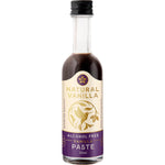 50ml bottle of Natural Vanilla Company alcohol free vanilla paste with single origin pressed vanilla pods and seeds.