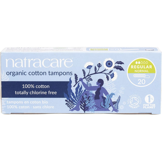 Natracare Tampons (Non-Applicator) Regular 20 Pack