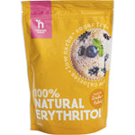 Naturally Sweet Erythritol 500g resealable bag, a zero-calorie sugar substitute with a clean, sweet taste.