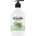 800ml bottle of Naturely Nourish Balance Conditioner for normal hair with coconut and sweet almond oils.