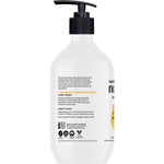 Naturely Nourish Lemongrass and Manuka Honey 450ml hand wash bottle featuring a pump dispenser.