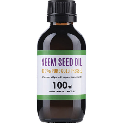 Neem Neem Seed Oil 100% Pure & Cold Pressed 100ml Payless 4 Organics