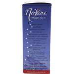 Back of Nirvana Organics Fine Himalayan Salt 500g pouch showing nutrition facts, ingredients, and product details.