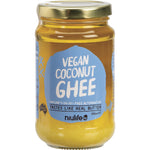 Six 350ml jars of Niulife Coconut Ghee Vegan Butter Alternative arranged in a group on a white background.