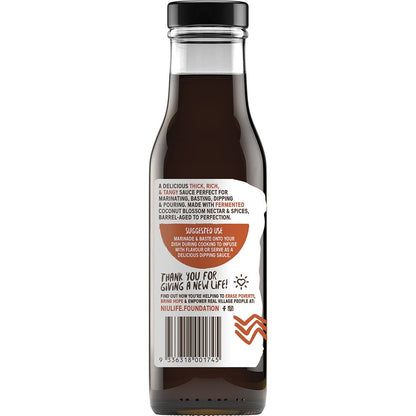Niulife Organic Coconut Amino Sauce Extra Thick BBQ 250ml (Pack of 6)