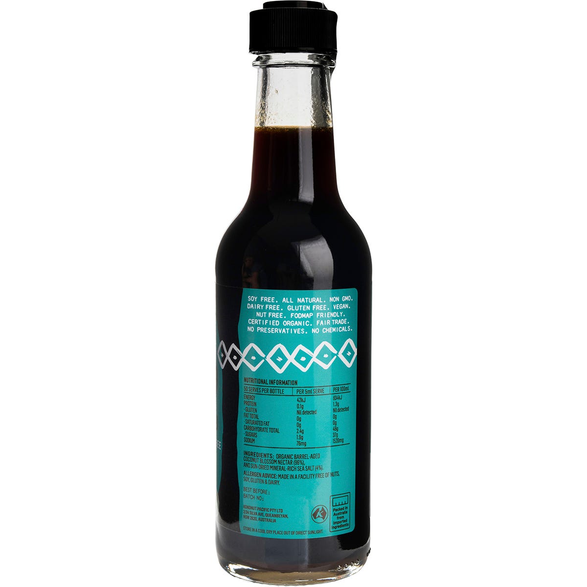 Niulife Organic Coconut Amino Sauce Naked 250ml (Pack of 6)