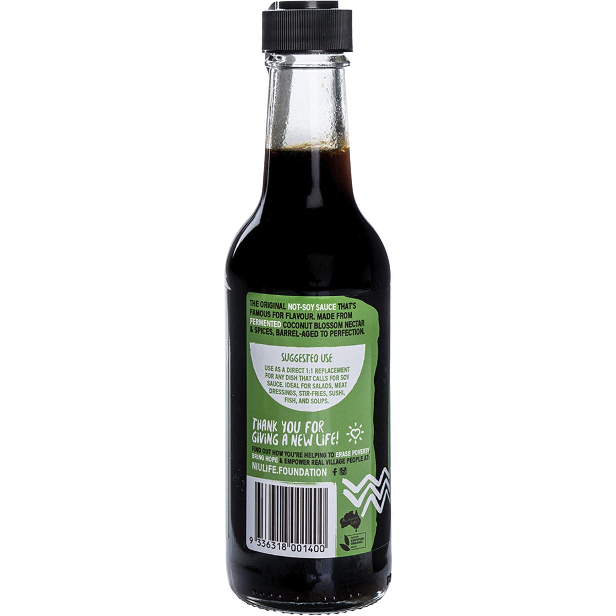Niulife Organic Coconut Amino Sauce Original 250ml (Pack of 6)