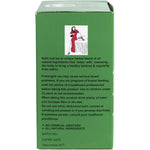 Back of Nutri-Leaf Slim Tea Regular 30 pack box showing nutrition facts, ingredients list, and warnings.