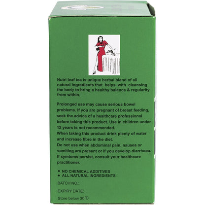 Nutri-Leaf Herbal Tea Bags Slim Tea Regular 30 Pack Payless 4 Organics