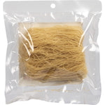 Nutritionist Choice 60g Instant Brown Rice Noodles Miso packet with a bowl of prepared noodles.