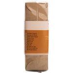 Side view of a Nutritionist Choice Organic Brown Rice Noodles 180g pack showing product details and certifications.