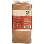 Pack of Nutritionist Choice organic quinoa and brown rice noodles with a yellow and green label on a white background.
