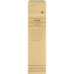 Side view of Organic Times Milk Chocolate Macadamia Nuts 150g box highlighting organic and fair-trade features.