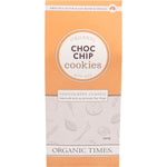 150g box of Organic Times Choc Chip Cookies with grass-fed butter and fair-trade chocolate.