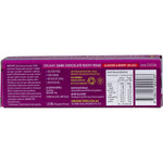 Back of the Organic Times Rocky Road Dark Chocolate 60g wrapper showing ingredients and nutritional facts.