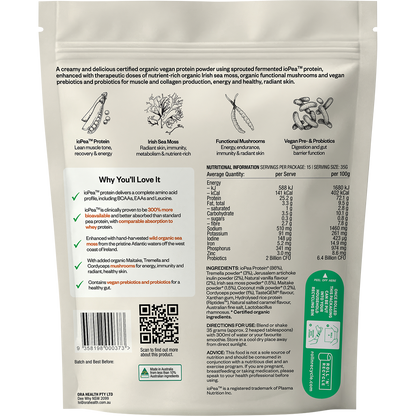 Ora Health Radiant Strength+ Protein Salted Caramel & Vanilla 525g