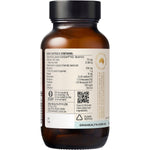 Ora Health Debloat and Digest 60 capsules in a dark glass bottle, angled to show the side and white label.