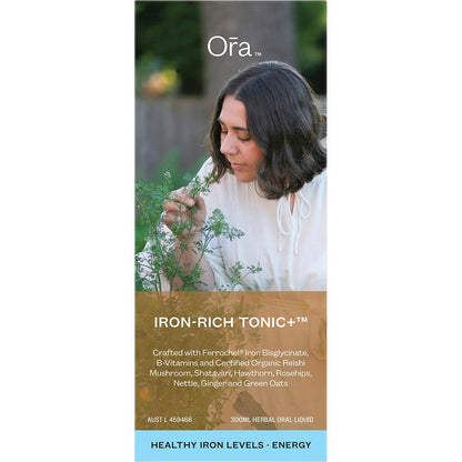 Ora Health Iron-Rich Tonic+ Herbal Oral Liquid 300ml