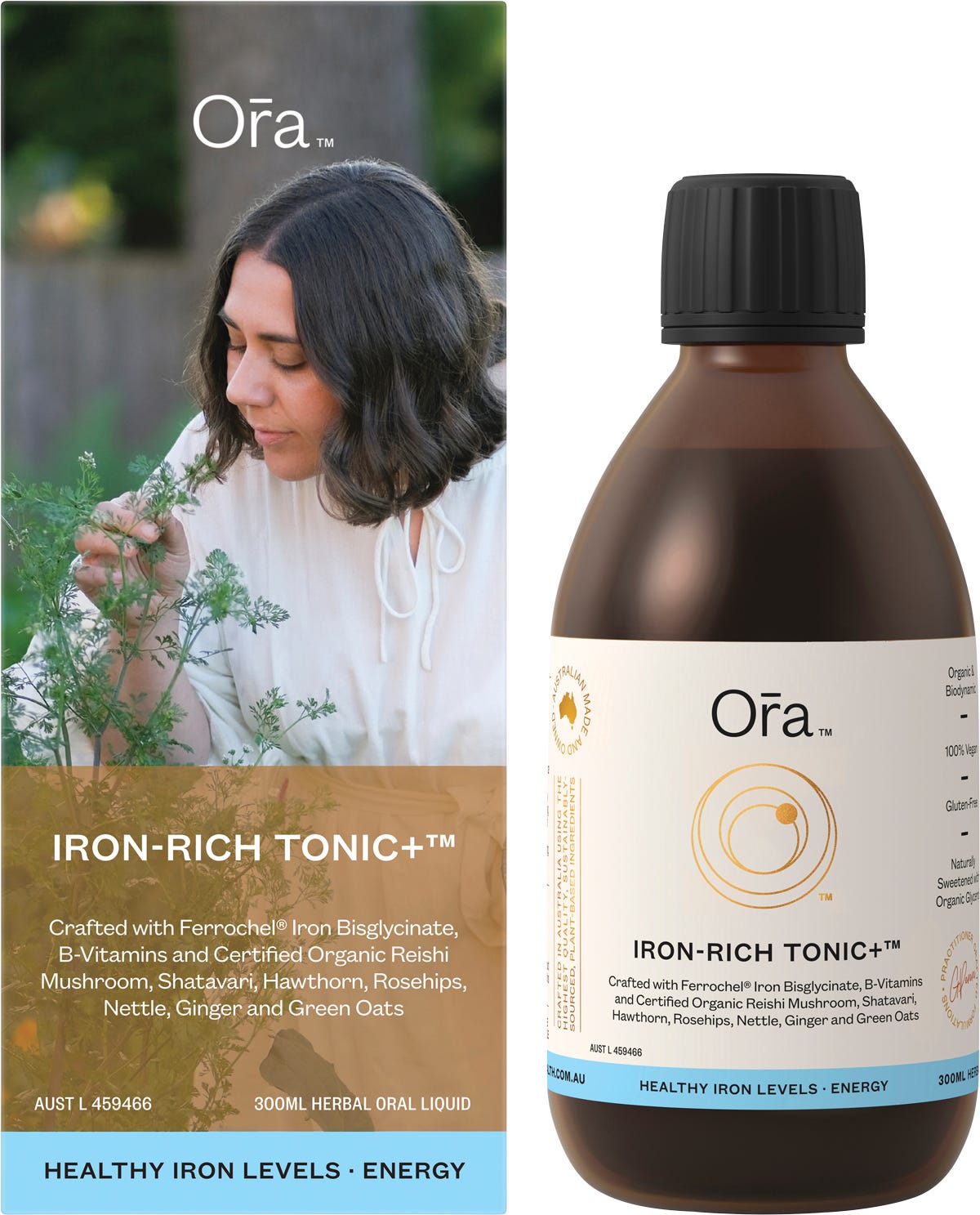 Ora Health Iron-Rich Tonic+ Herbal Oral Liquid 300ml