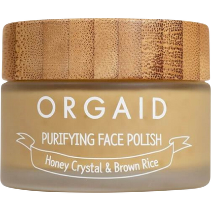 Orgaid Purifying Face Polish Honey Crystal and Brown Rice 56g