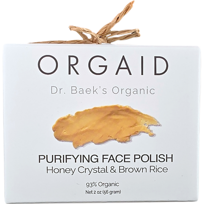 Orgaid Purifying Face Polish Honey Crystal and Brown Rice 56g