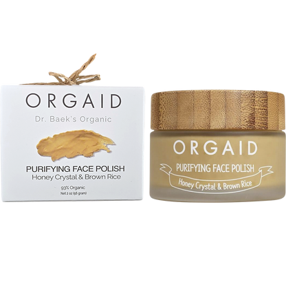 Orgaid Purifying Face Polish Honey Crystal and Brown Rice 56g